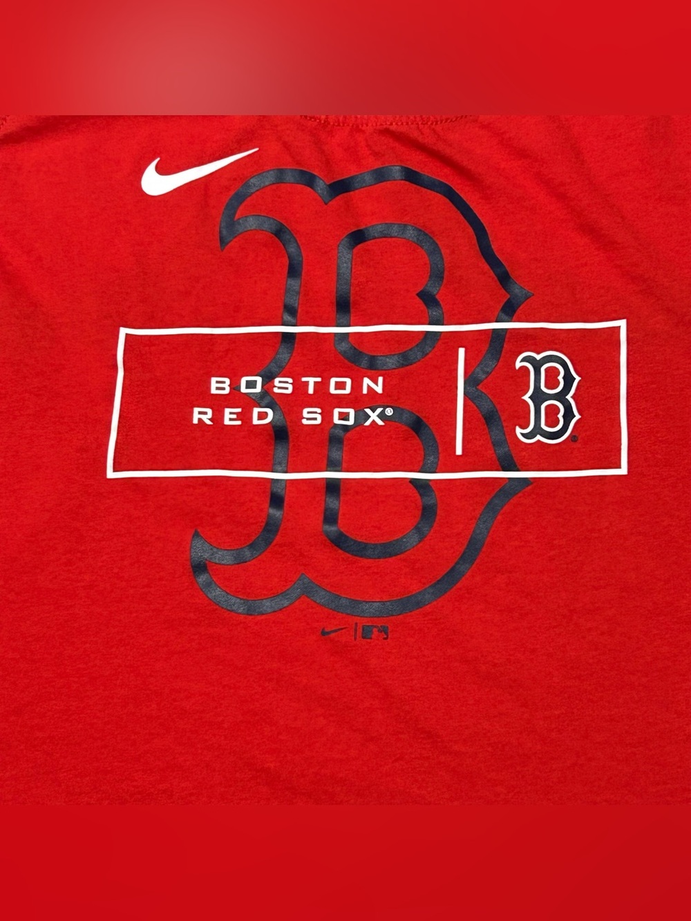 Boston Red Sox MLB Womens Size XL Tank Top Racerback Gym Running Fan Activewear - Picture 3 of 9